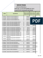 Socio Paisa Hankook Lista 6