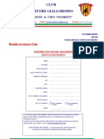 modulo richiesta iscrizione