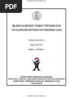 Download olimpiade mat sma prov 08 by MOCH FATKOER ROHMAN SN19914761 doc pdf