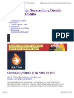Utilizando Doctrine Como ORM en PHP