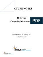 Lecture Notes: IT Service Computing Infrastructure