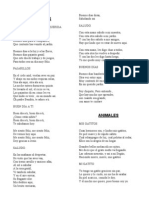 canciones del jardín