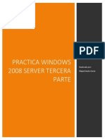 Practica Windows 2008 Server Tercera Parte