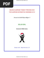 Download solusi olimpiade mat sma prov 09 by MOCH FATKOER ROHMAN SN19915956 doc pdf