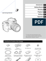 Pentax: Getting Started Shooting Playback Settings Appendix Operating Manual