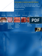 Effects of Smoking and Alcohol On Complete Denture Patients