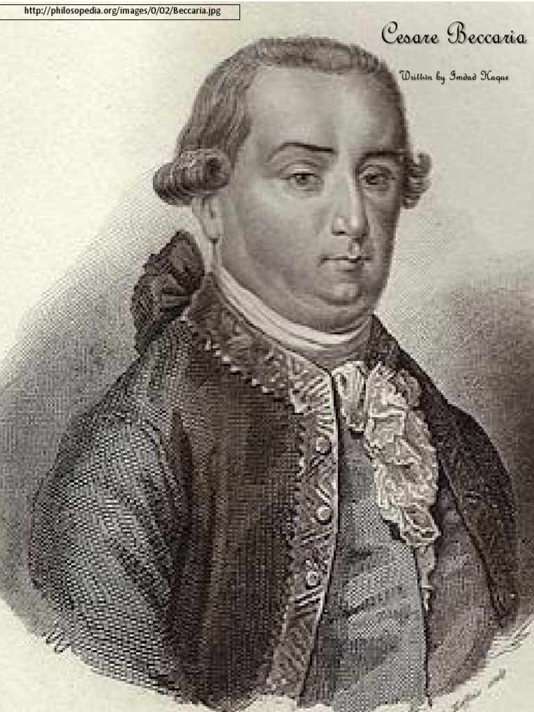 CESARE BECCARIA