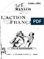 Almanach de L Action Francaise - 1911