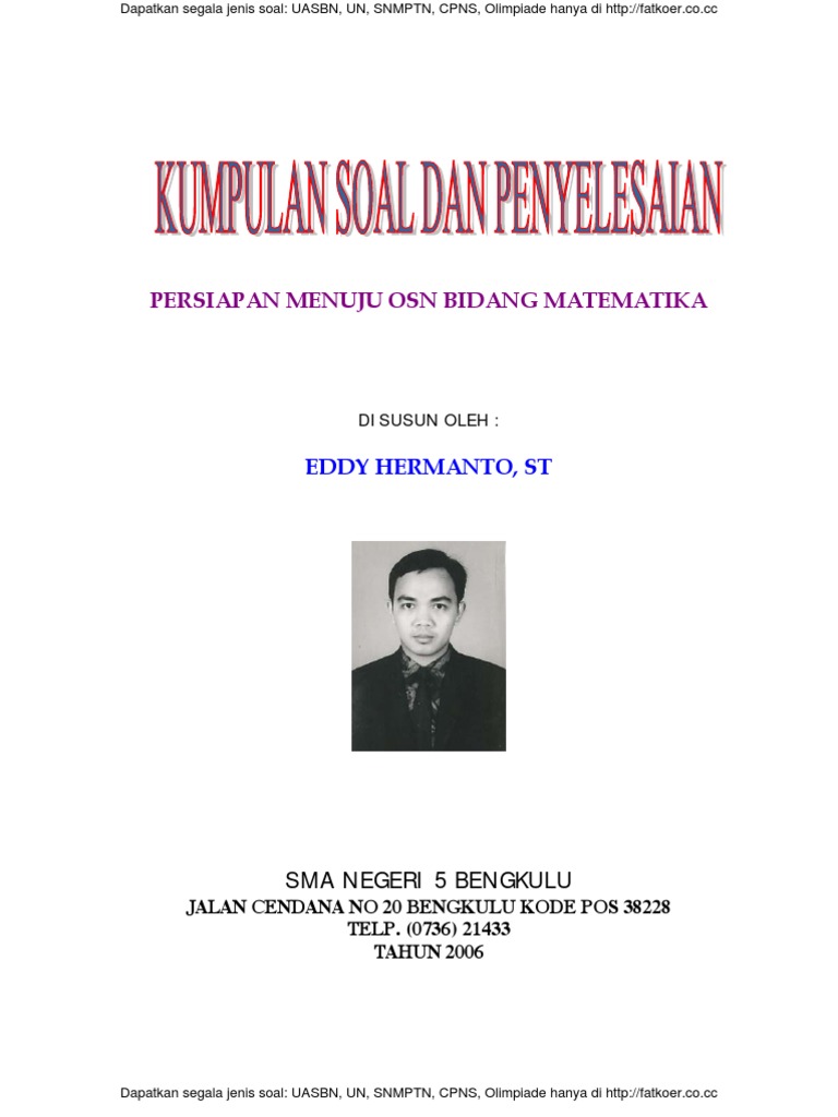 Soal Olimpiade Sosiologi Dan Pembahasannya Pdf Rasanya