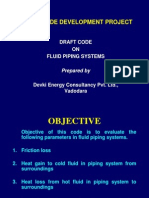 Bee - Code Development Project: Draft Code ON Fluid Piping Systems