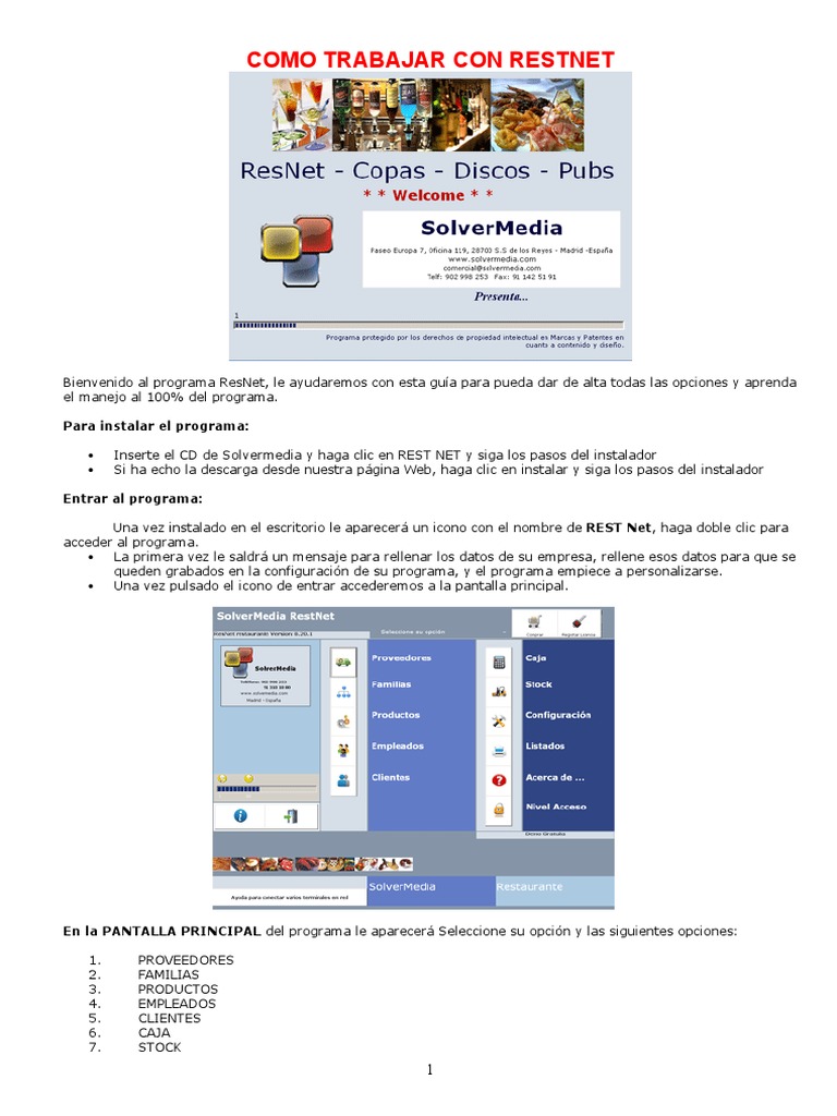 Guía de Uso del Programa ResNet | PDF | Correo electrónico | Contraseña
