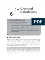 Topic 6 Chemical Calculations