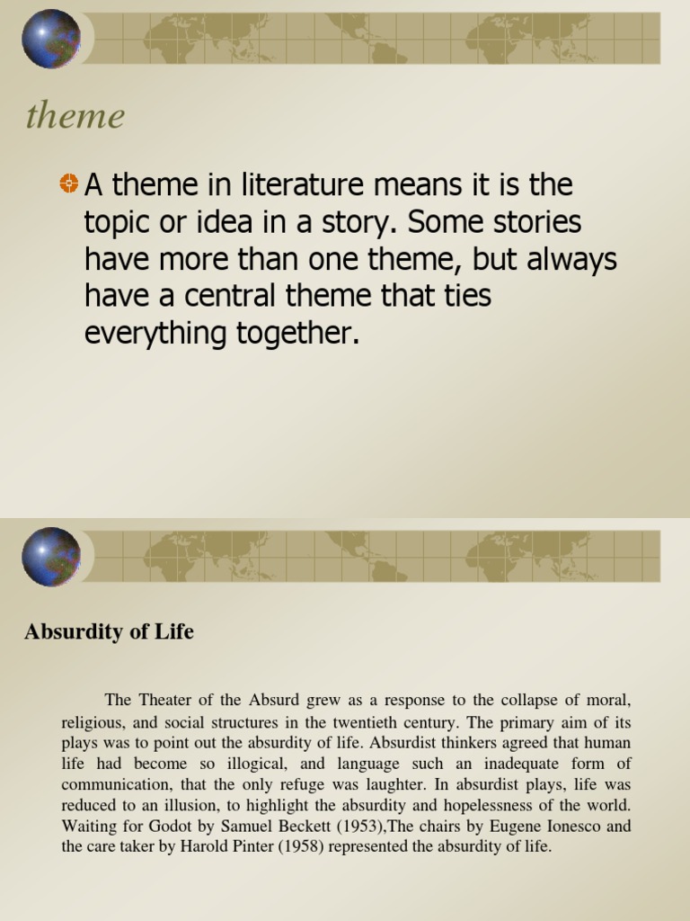 Themes of 20th Century Drama PDF Theatre Entertainment (General)