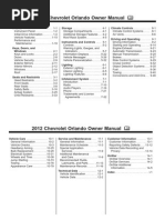 Download 2012 Chevrolet Orlando Manual en CA by brunorepetto SN199210131 doc pdf