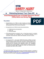 NTSB Safety Alert - 025