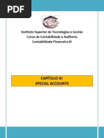 Special Accounts