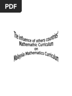 Download The Developments of Mathematics Curriculum in Advanced Countries Have Eventually Made Impacts in the Development of Mathematics Curriculum in Malaysia Especially in Terms of Contents and Teaching Method Such as Nuffield Mat by Casillas Cech SN19922285 doc pdf