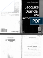 Goldschmit Derrida Una Introduccion