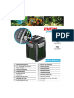 EHEIM Professionel3 350e 450e 700e Manual Electronic
