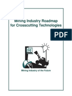Mining Industry Roadmap

for Crosscutting Technologies
