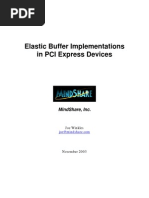 Mindshare Pcie Elastic Buffer