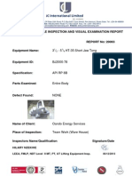 International Limited: Magnetic Particle Inspection and Visual Examination Report