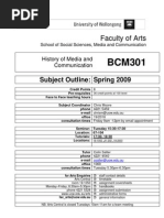 Download BCM301 Subject Outline PDF version 190909 by Dr Christopher Moore SN19924850 doc pdf