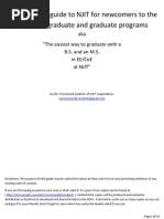 Download NJITs Unofficial Guide to ECE for Newcomers v1 For EEs and CoEs Undergrad and Grad Students by concernedNJITstudent SN19926213 doc pdf