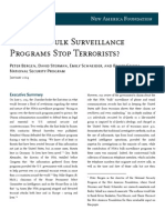 Do NSA's Bulk Surveillance Programs Stop Terrorists?