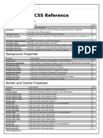 CSS Reference PDF