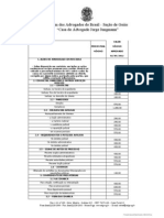 Tabela Honorarios Atualizada Junho 2012 66963 PDF