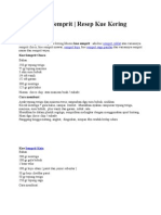 Download Aneka Kue Semprit by gayanya SN19926997 doc pdf