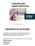 protecção das instalações eléctricas