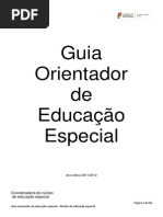 Guia Orientador de Educacao Especial