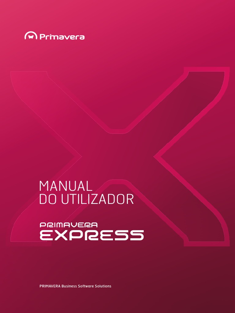 Manual Primavera Express | PDF | Bancos de dados | Janela (informática)