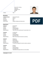 Vadim Plesca CV