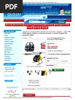 Helicóptero elétrico controle remoto 2 canais Dragon Fly Amarelo 9093 - QLOJA!ffffffedddd