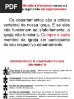 Funcionamento Departamento