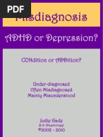 Download Misdiagnosis ADHD or Depression by Judie Gade SN19928865 doc pdf