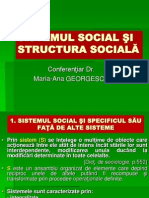 1. SISTEMUL SOCIAL ŞI STRUCTURA SOCIALĂ
