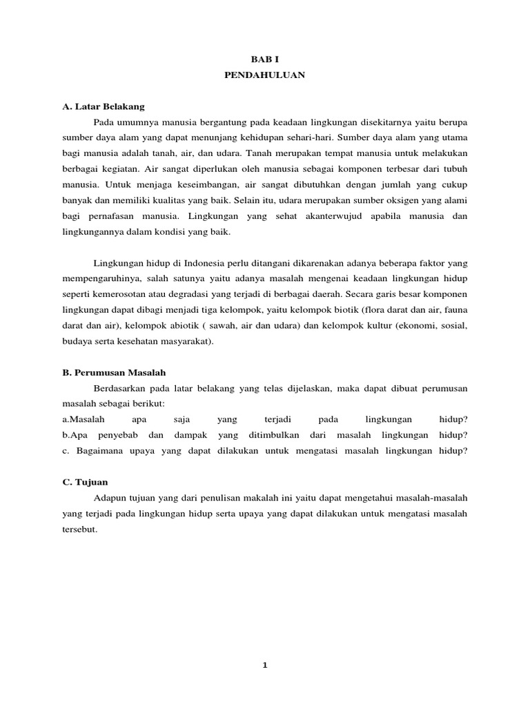 Geografi Lingkungan Hidup