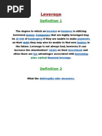 Download Leverage by diptishah SN19931635 doc pdf