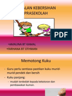 Amalan Kebersihan Prasekolah