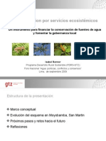 La Gestión Sostenible Del Agua para Consumo Humano - Isabel Renner - GTZ