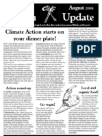 Action Update: Climate Action Starts On Your Dinner Plate!