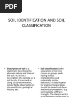 Soil Identification and Soil Classification