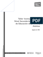 Taller Institucional