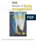 Mathematics Of Data Management Solutions Teaching Mathematics Science