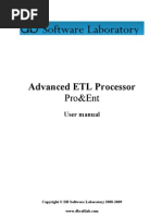 Download Advanced ETL Processor Professional User Manual by Mike Rewnick SN19934768 doc pdf