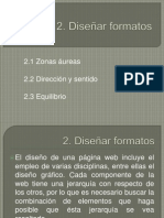 2. Diseñar formatos